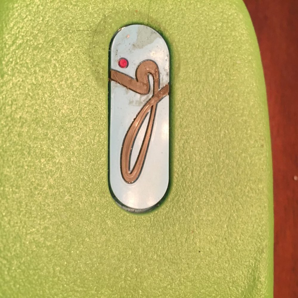 OKAL RUBBER SLIDES LIME GREEN - Picture 6 of 10
